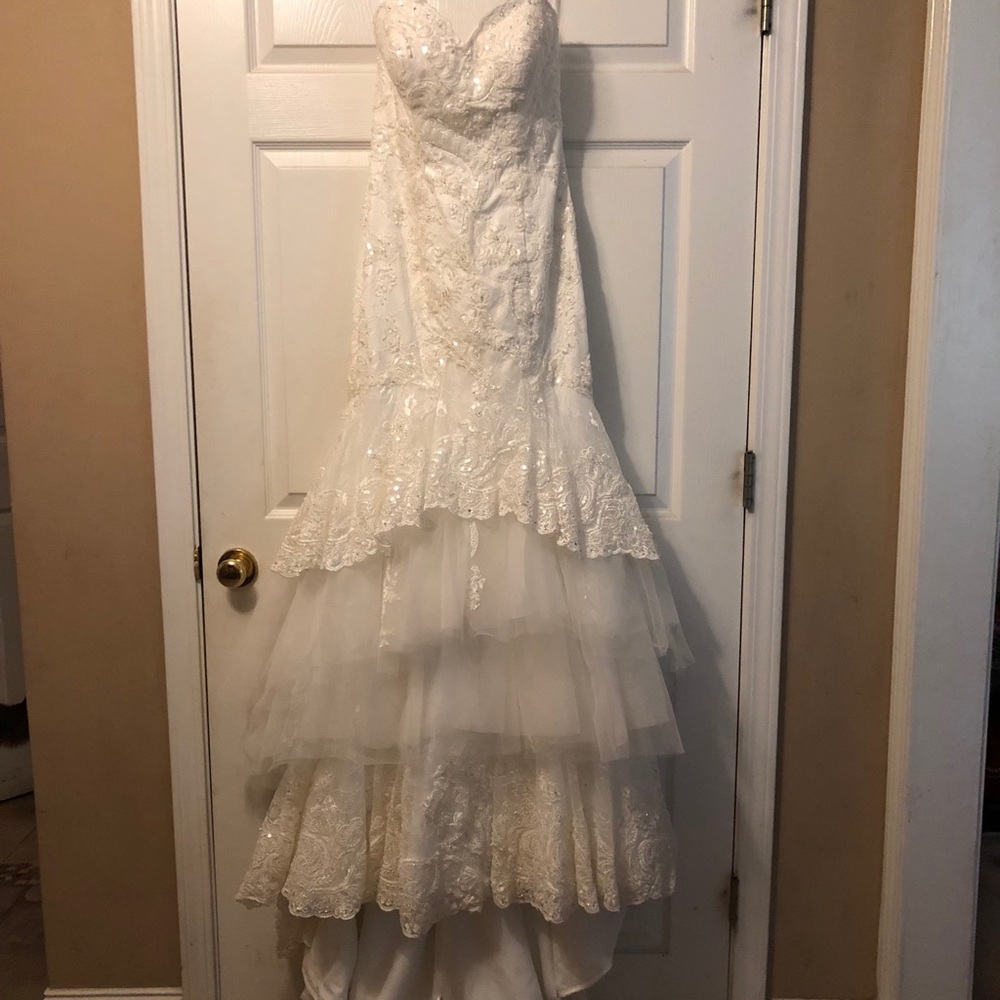 David’s Bridal Luxe Collection Wedding Dress